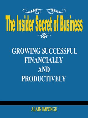 cover image of The Insider Secret of Business